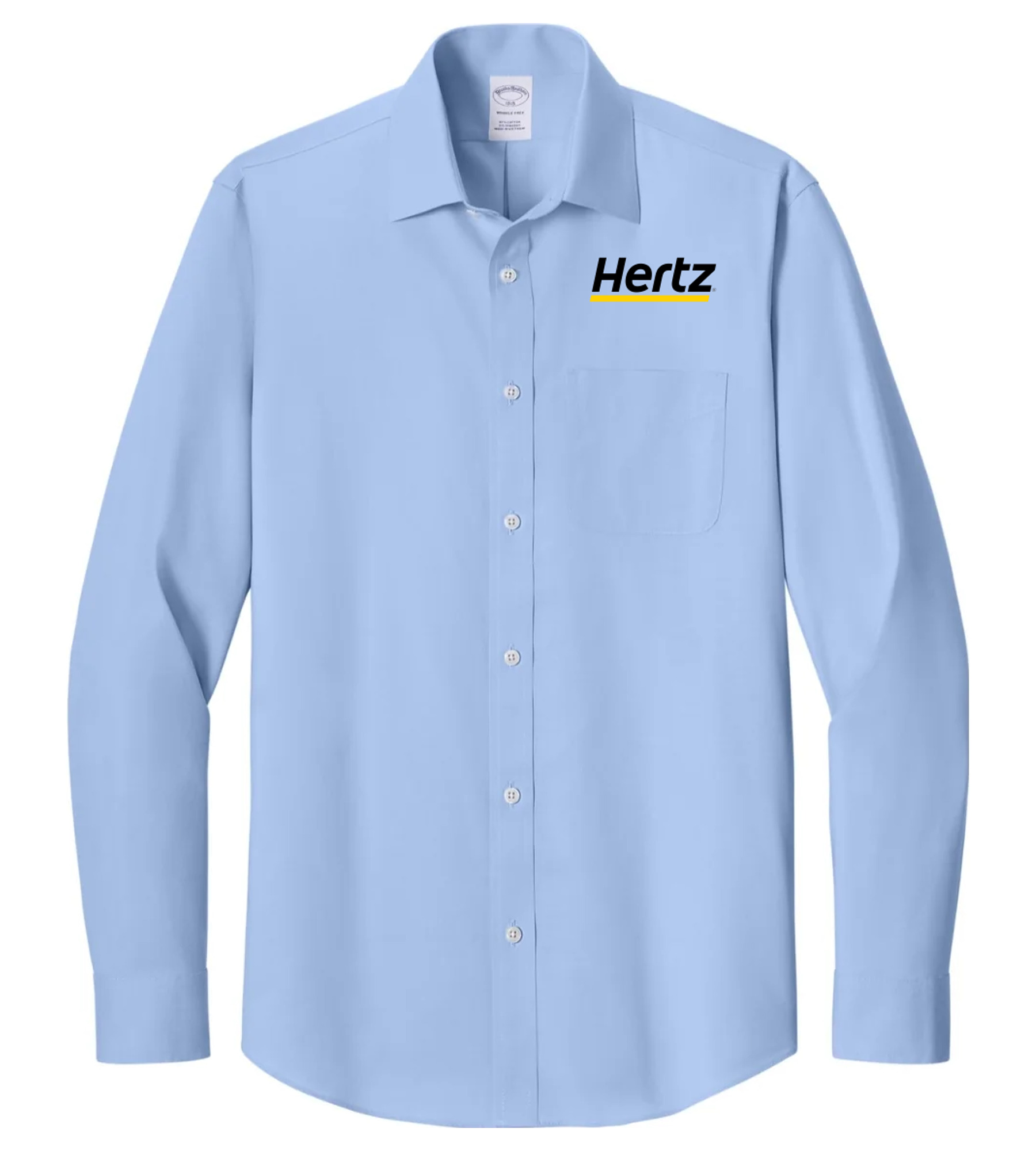 Brooks Brothers Wrinkle-Free Stretch Pinpoint Shirt